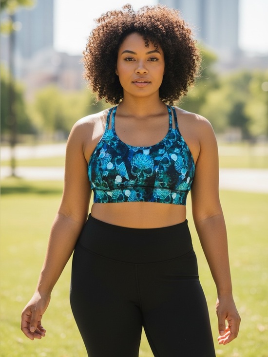 Constantly varied gear￼ Other - Constantly varied gear sports bra, mermaid skull, size XXL,